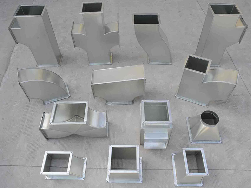 鍍鋅鐵皮、共板法蘭風(fēng)管性能特點